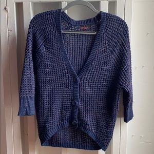 Cute navy blue and rose gold sweater